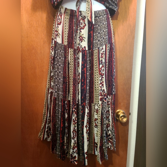 Sag Harbor cute peasant boho skirt & top set szS - Picture 5 of 11